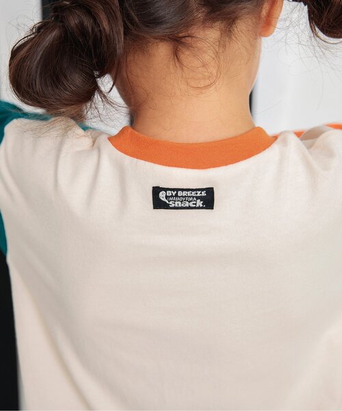 BREEZE（ブリーズ）の「【リンク】4色4柄モチーフTシャツ（Tシャツ/カットソー・キッズ・パープル/エンジ/ブラック/レインボー・90/100/110/120/80/130/140）」の5枚目の写真