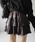 me+em selecti~[ZNgj́uy Cpnt z_uttFCNU[~jXJ[g ^ double frill fake leather mini skirtiXJ[gjvbuE