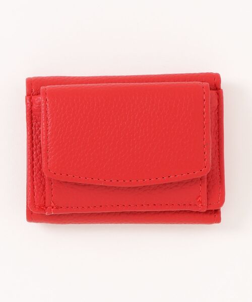 Burner（バーナー）の「【OKUOKU　0909】三つ折り コンパクト 財布 oku-wallet-676225777696-14 Nn（財布・レディース・ベージュ系その他/ライトグリーン/ピンク/パープル/ブラック/グレー/ベビーピンク/ライトブルー/アイボリー/ホワイト/レッド/マスタード・FREE）」の12枚目の写真