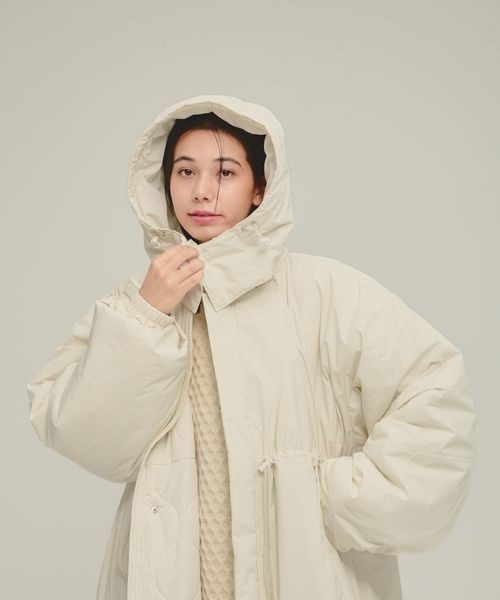 ジャケット・アウター eL Monster Long Parka* eL（エル）の「【eL】Monster Long Parka/150124（ブルゾン