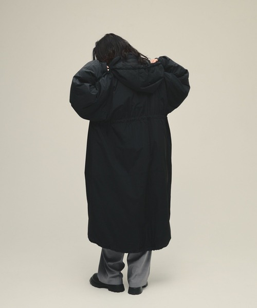 【eL/エル（JEANASIS）】Monster Long Parka ブラック eL】Monster Long Parka/150124（ブルゾン）｜eL（エル）の