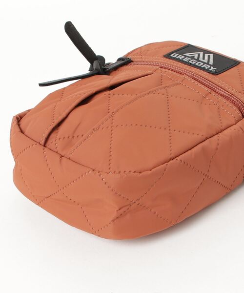 【GREGORY/グレゴリー】 クイックポケットM ブラウンキルテッド（ショルダーバッグ）｜GREGORY（グレゴリー）