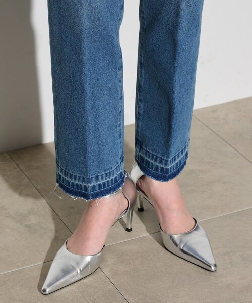 GALLEST(ギャレスト)の「◆ストレートデニム(デニムパンツ・レディース・チャコールグレー/ブルー系その他・36/38/40)」の8枚目の写真