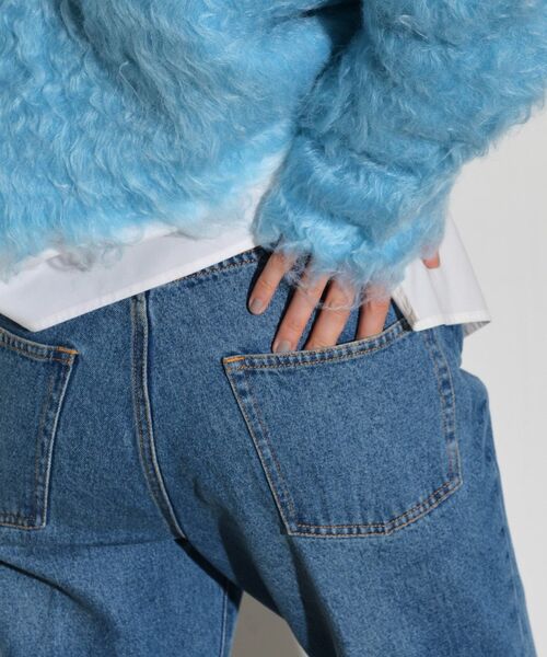 GALLEST(ギャレスト)の「◆ストレートデニム(デニムパンツ・レディース・チャコールグレー/ブルー系その他・36/38/40)」の9枚目の写真