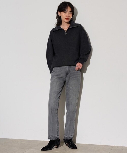 GALLEST(ギャレスト)の「◆ストレートデニム(デニムパンツ・レディース・チャコールグレー/ブルー系その他・36/38/40)」の10枚目の写真