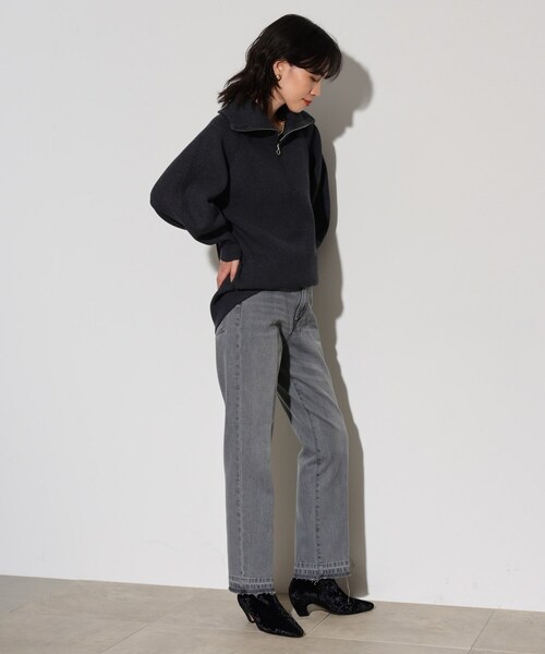 GALLEST(ギャレスト)の「◆ストレートデニム(デニムパンツ・レディース・チャコールグレー/ブルー系その他・36/38/40)」の11枚目の写真