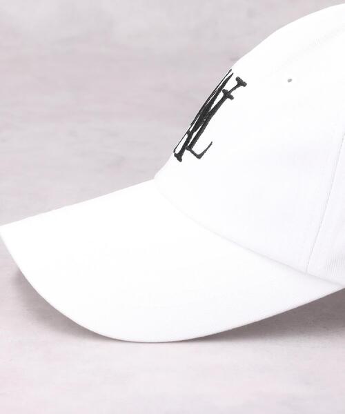 Right-on（ライトオン）の「Other(ソノタ)【レディース】【WEB限定】「WOOALONG」ロゴボールキャップ（キャップ・レディース・ホワイト/ネイビー/ブラック・フリー）」の6枚目の写真