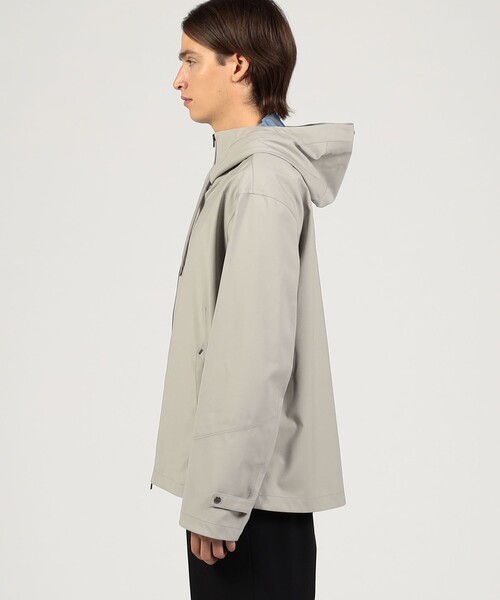 HERNO(ヘルノ)の「HERNO 3レイヤーウール フーデッドブルゾン(ブルゾン・メンズ・ネイビー/ベージュ・52/50)」の5枚目の写真