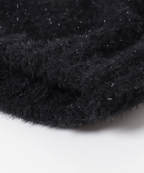 KBF(ケイビーエフ)の「ラメニットビーニー(ニットキャップ/ビーニー・レディース・シルバー/ブラック・ONE)」の16枚目の写真