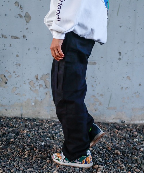 Bling Leads(ブリングリーズ)の「Z)【BLINGLEADS】ABM21435 COTTON CARGO PANT/コットン カーゴパンツ(カーゴパンツ・メンズ・ブラック/ホワイト・MEDIUM/LARGE)」の22枚目の写真