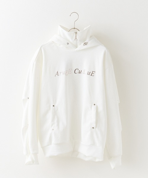 ROOPTOKYO(ループトウキョウ)の「フロントロゴ プルオーバーハイネックパーカー(パーカー・メンズ・ブラック/ホワイト・M/L)」の17枚目の写真