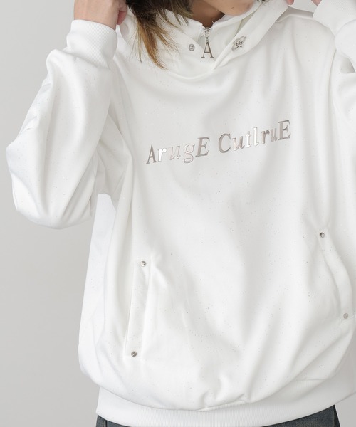 ROOPTOKYO(ループトウキョウ)の「フロントロゴ プルオーバーハイネックパーカー(パーカー・メンズ・ブラック/ホワイト・M/L)」の21枚目の写真