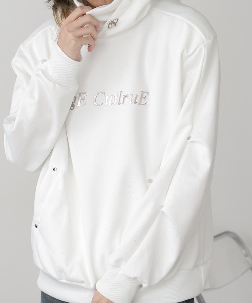 ROOPTOKYO(ループトウキョウ)の「フロントロゴ プルオーバーハイネックパーカー(パーカー・メンズ・ブラック/ホワイト・M/L)」の20枚目の写真