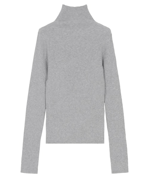 KOBE LETTUCE（コウベレタス）の「袖ボタンリブニットトップス（ニット/セーター・レディース・アイボリー/ブラック/ホワイト×ブラック/グレー/レッド/ブラウン・M）」の19枚目の写真