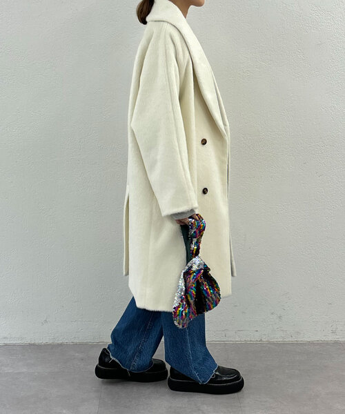 SHENERY（シーナリー）の「シャギーロングコート（その他アウター