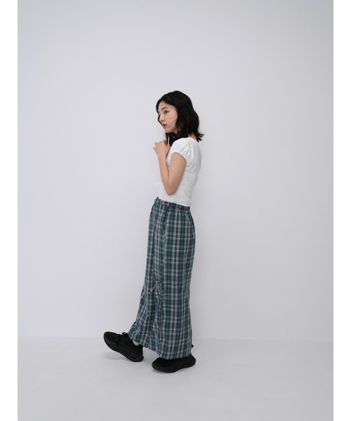 Enewd nina(エニュードニーナ)の「【ZOZO限定】ウエスト リボン Tシャツ(Tシャツ/カットソー・レディース・ホワイト・FREE)」の10枚目の写真