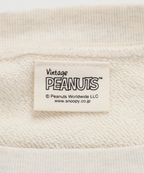 MEAN MACHINE AGE 別注PEANUTS VTG CREW スウェット CHARLIE BROWN