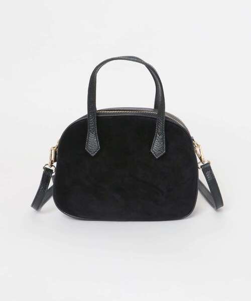 MARCO BIANCHINI（マルコビアンチーニ）の「MARCO BIANCHINI　スウェードミニラウンドショルダーバッグ（ショルダーバッグ・レディース・ブラウン/ブラック/ピンク・ONE）」の8枚目の写真