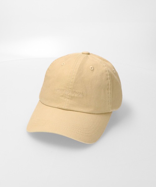 FRUIT OF THE LOOM（フルーツオブザルーム）の「PIGMENT LOGO LOW CAP / 帽子 / キャップ / ピグメント / シンプル / カジュアル  / ユニセックス / 刺繍（キャップ・レディース・ブルー/ブラウン/ピンク/グリーン/チャコール/ベージュ・FREE）」の3枚目の写真