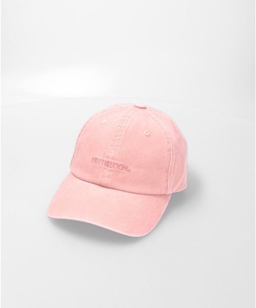 FRUIT OF THE LOOM（フルーツオブザルーム）の「PIGMENT LOGO LOW CAP / 帽子 / キャップ / ピグメント / シンプル / カジュアル  / ユニセックス / 刺繍（キャップ・レディース・ブルー/ブラウン/ピンク/グリーン/チャコール/ベージュ・FREE）」の8枚目の写真