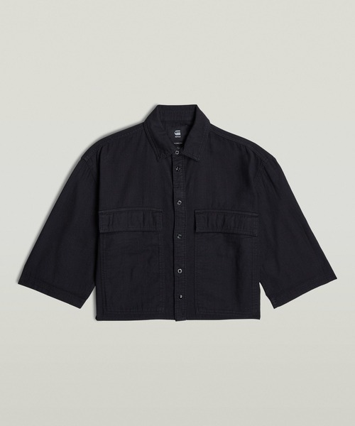 G-STAR RAW オーバーサイズデニムシャツ M G-STAR RAW（ジースターロゥ）の「BOXY FIT OVERSHIRT/オーバー