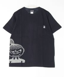 MOOMIN / ムーミン フロント プリント ポケット 半袖 Tシャツ WNI