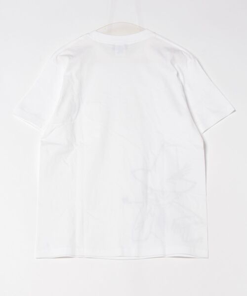 MOOMIN（ムーミン）の「MOOMIN / ムーミン フロント プリント ポケット 半袖 Tシャツ WNI（Tシャツ/カットソー・レディース・ネイビー系1/スモークピンク/ホワイト系1/ホワイト系2/ブラック/チャコールグレー/ブルー/ネイビー系2・FREE）」の10枚目の写真