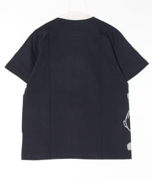 MOOMIN（ムーミン）の「MOOMIN / ムーミン フロント プリント ポケット 半袖 Tシャツ WNI（Tシャツ/カットソー・レディース・ネイビー系1/スモークピンク/ホワイト系1/ホワイト系2/ブラック/チャコールグレー/ブルー/ネイビー系2・FREE）」の14枚目の写真