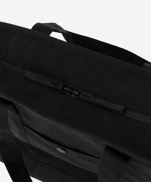 Saturdays NYC（サタデーズ ニューヨークシティ ）の「SNYC x POTR TOTE BAG（トートバッグ・メンズ・ブラック/オリーブ・FREE）」の20枚目の写真