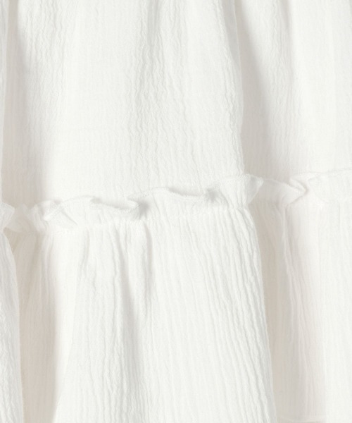 Heather（ヘザー）の「コットンフリルミニスカート　283774（スカート・レディース・オフホワイト/ブラック・FREE）」の18枚目の写真