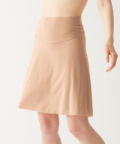 GUNZE(グンゼ)の「ADVANCE LABEL/アドバンスレーベル ペチコート(透け防止)(その他アンダーウェア/インナー・レディース・ベージュ/スミクロ/グレー系その他・LARGE/MEDIUM/X-LARGE)」の4枚目の写真