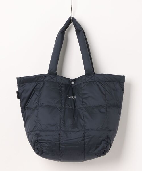 TAION（タイオン）の「【TAION】 LUNCH DOWN TOTEBAG-M ベーシック ランチ ダウントートバッグM（トートバッグ・メンズ・ブラック/ブラウン系/オリーブ/ダークパープル/ネイビー系/ホワイト・フリー）」の5枚目の写真