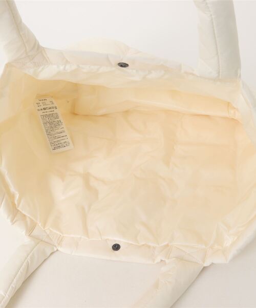 TAION（タイオン）の「【TAION】 LUNCH DOWN TOTEBAG-M ベーシック ランチ ダウントートバッグM（トートバッグ・メンズ・ブラック/ブラウン系/オリーブ/ダークパープル/ネイビー系/ホワイト・フリー）」の9枚目の写真