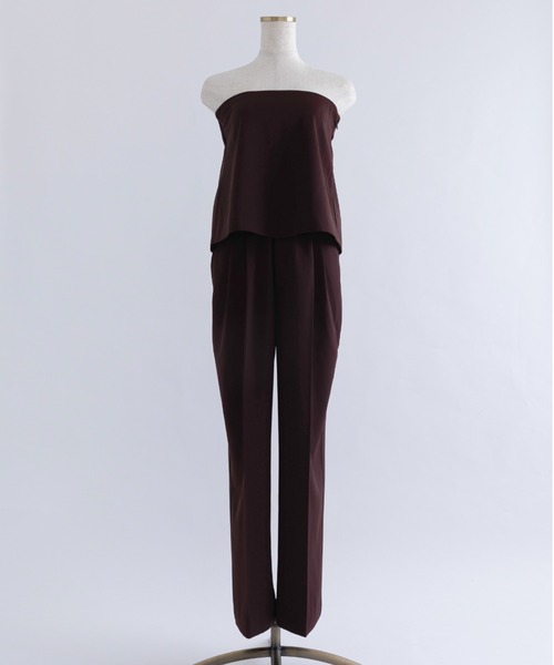 EN NEUME(エンノイム)の「Bustier Layered 2Way Set(その他パンツ・レディース・ネイビー/イエロー/バーガンディー・1/0)」の16枚目の写真