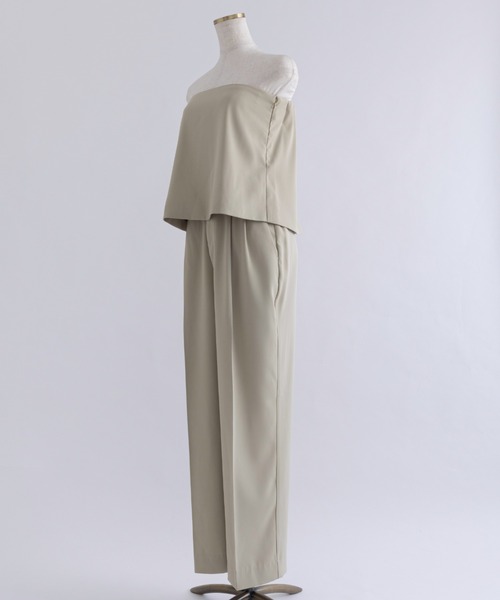 EN NEUME(エンノイム)の「Bustier Layered 2Way Set(その他パンツ・レディース・ネイビー/イエロー/バーガンディー・1/0)」の5枚目の写真