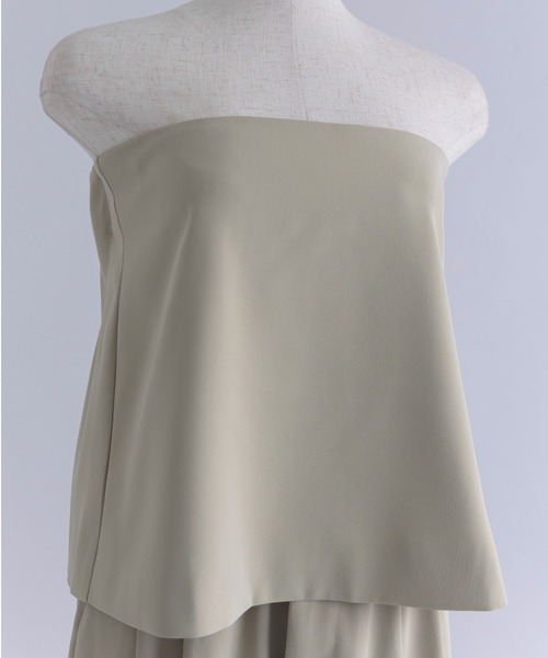 EN NEUME(エンノイム)の「Bustier Layered 2Way Set(その他パンツ・レディース・ネイビー/イエロー/バーガンディー・1/0)」の10枚目の写真