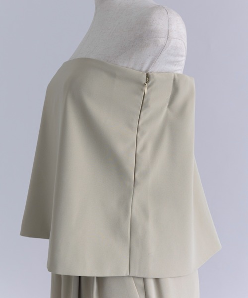 EN NEUME(エンノイム)の「Bustier Layered 2Way Set(その他パンツ・レディース・ネイビー/イエロー/バーガンディー・1/0)」の9枚目の写真