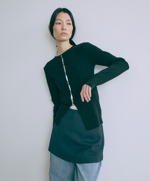 EN NEUME(エンノイム)の「Bustier Layered 2Way Set(その他パンツ・レディース・ネイビー/イエロー/バーガンディー・1/0)」の22枚目の写真