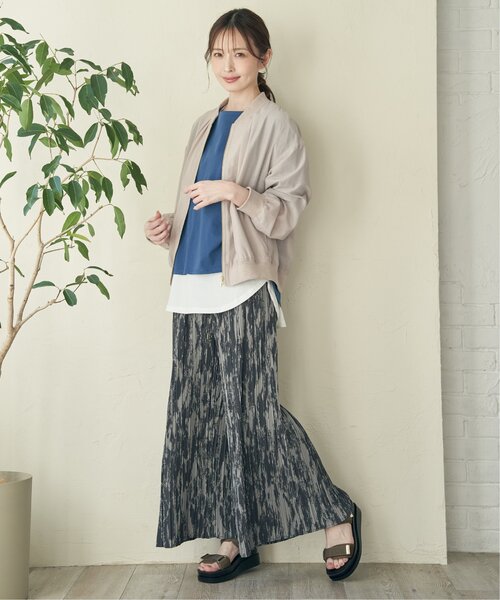 雑誌InRed5月号掲載】シアーリブブルゾン【親子コーデ】（ブルゾン