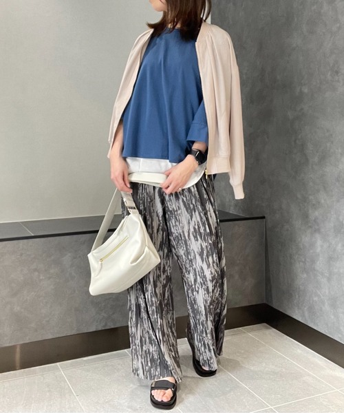 雑誌InRed5月号掲載】シアーリブブルゾン【親子コーデ】（ブルゾン