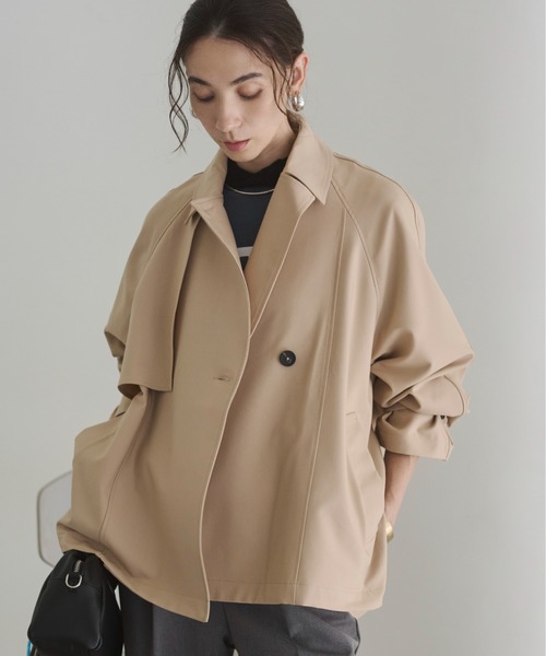 ショート トレンチコート（トレンチコート）｜ANGIE（アンジー）の