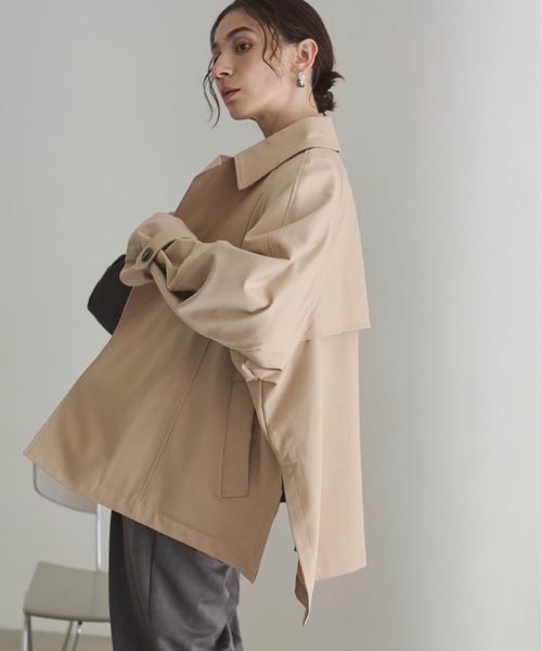 Xander Zhou ザンダーゾウ 2019ss 変形 ショートトレンチコート Xander Zhou ショートトレンチ Xander Zhou ザンダーゾウ 2019ss