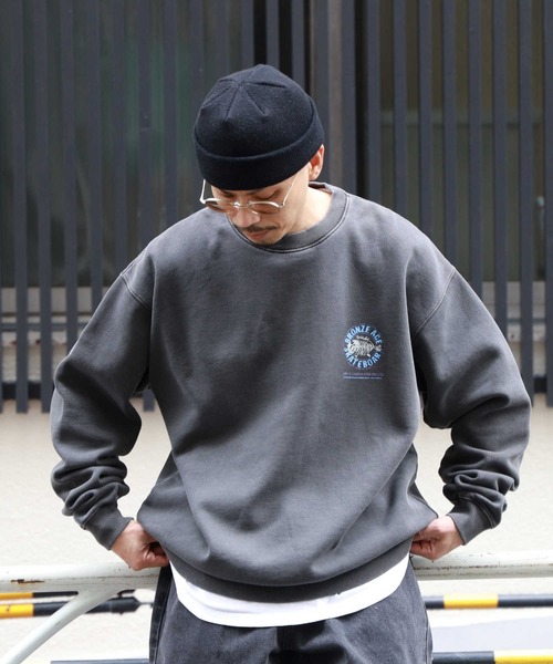 BRONZE AGE フード付きスウェットシャツ BRONZE AGE フード付きスウェットシャツ