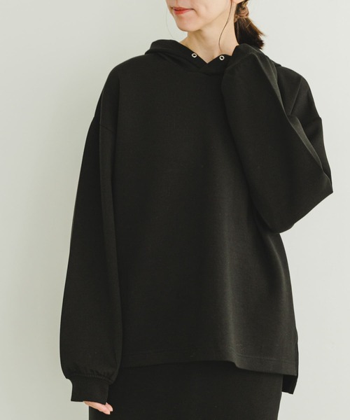 ITEMS URBANRESEARCH（アイテムズ アーバンリサーチ）の「ダンボールパーカーセット（ワンピース・レディース・ブラック/ブラウン系その他・FREE）」の4枚目の写真