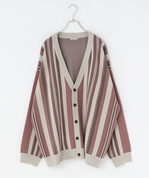 LOWRYS FARM（ローリーズファーム）の「ガラジャガードカーデ　321143（カーディガン/ボレロ・メンズ・ブラック/ベージュ/ネイビー/ピンク・FREE）」の19枚目の写真