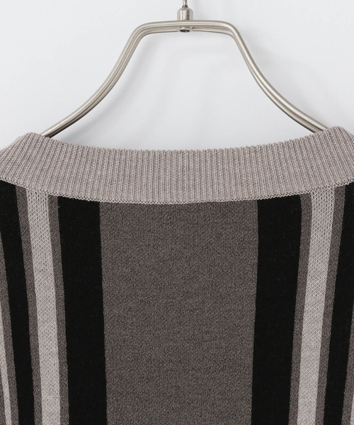 LOWRYS FARM（ローリーズファーム）の「ガラジャガードカーデ　321143（カーディガン/ボレロ・メンズ・ブラック/ベージュ/ネイビー/ピンク・FREE）」の12枚目の写真