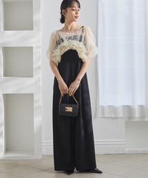 セール】【3WAYボレロセット】レースティアードドレス 2点セット 結婚