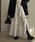WILLFULLYiEBt[j́ulace slit ruffle frill tiered skirtiXJ[gjvbAC{[