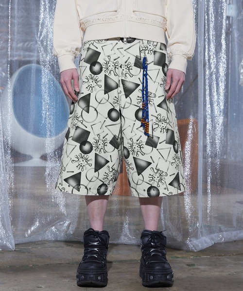 a2o】総柄プリントショートパンツ（その他パンツ）｜a2o（エーツーオー