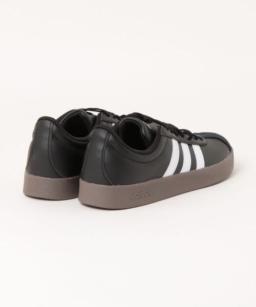 adidas(アディダス)の「【adidas】 VL COURT BASE M(スニーカー・メンズ・ブラック×ホワイト・25.5cm/29.0cm/26.5cm/27.5cm/25.0cm/26.0cm/27.0cm/28.0cm)」の2枚目の写真